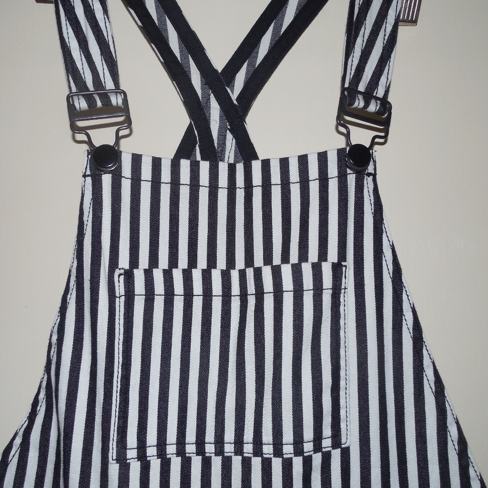 Forever 21 stripped jumpsuit